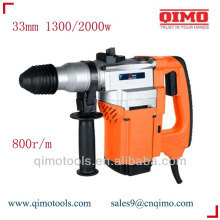 Hochleistungshammerbohrer 33mm 2000w 800r / m yongkang qimo